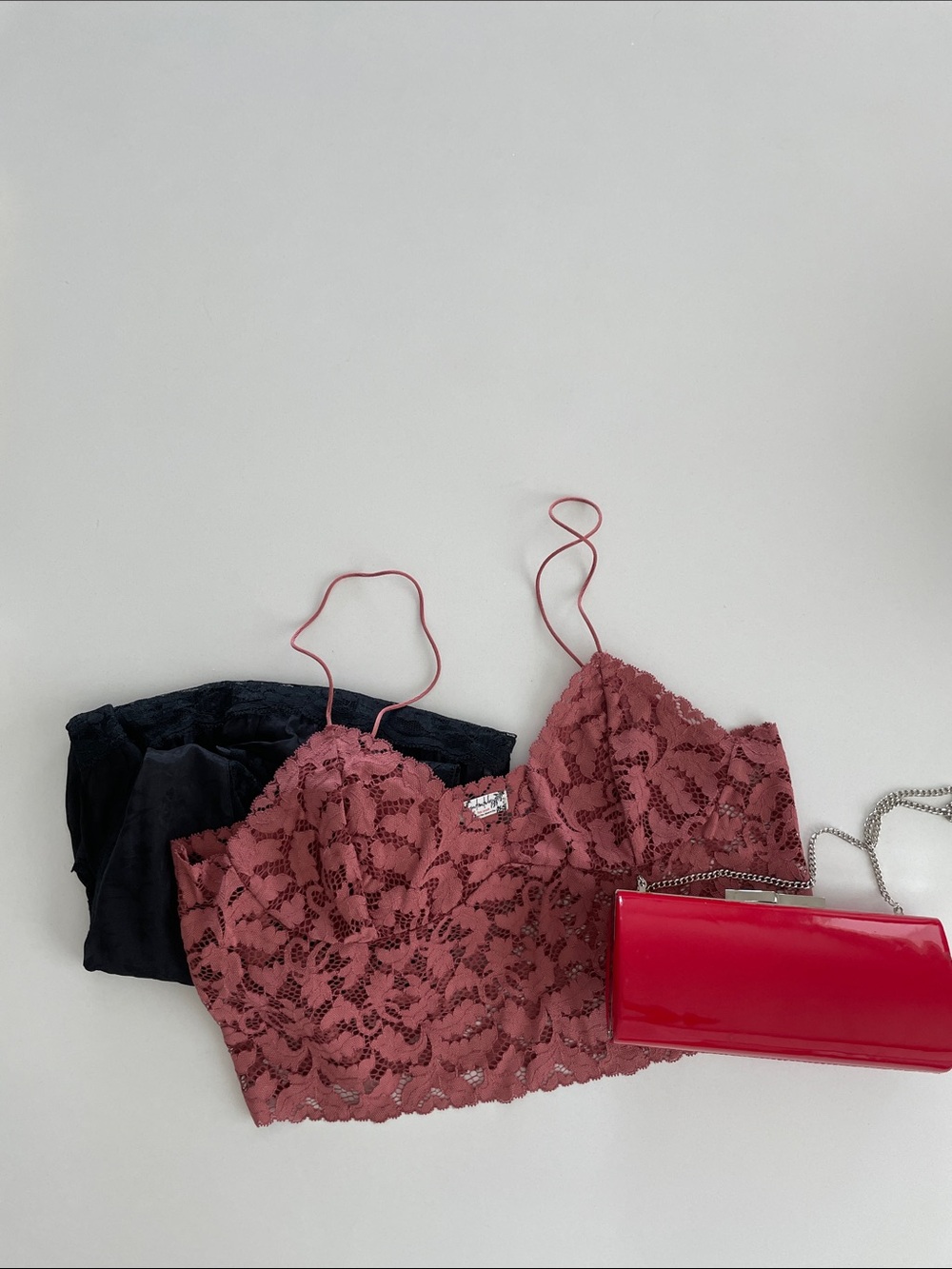 Free People Floral Lace Bralette - Rose Women’s Medium - Picture 13 of 13